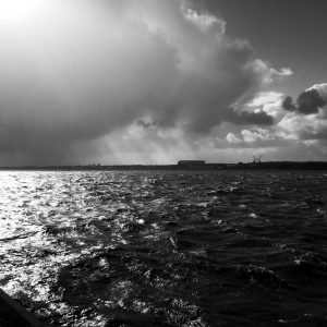Storm Gonzalo and River Mersey