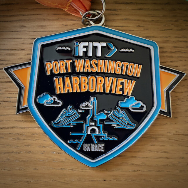 iFit Medal - Harborview 8K race iFit Medal - Harborview 8K race