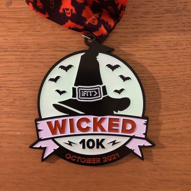 iFit Medal - Wicked 10K race iFit Medal - Wicked 10K race